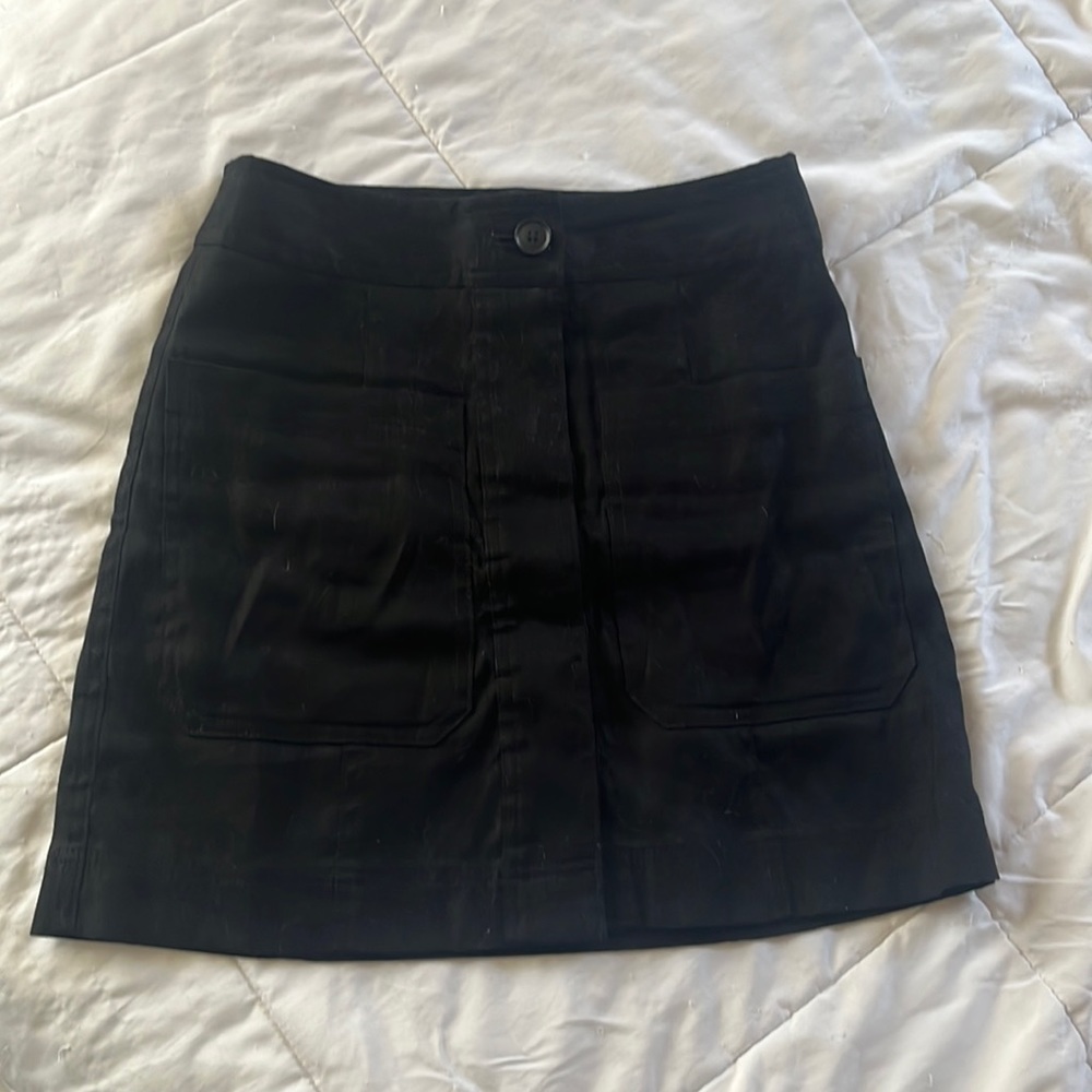 Banana Republic Linen Mini Skirt Size 0 Petite